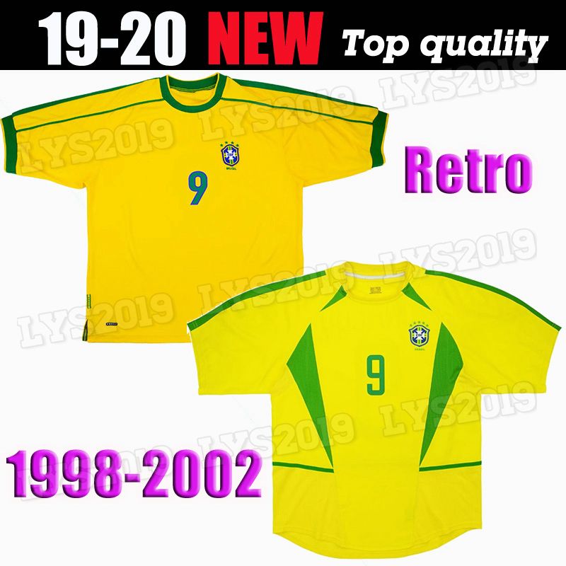 Brazil 1994 Home World Cup Brasil Retro Jersey