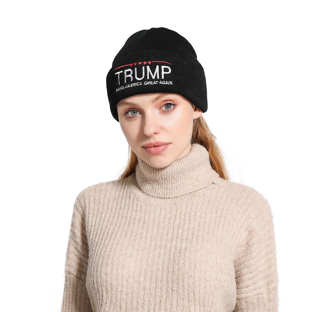 trump knit hat