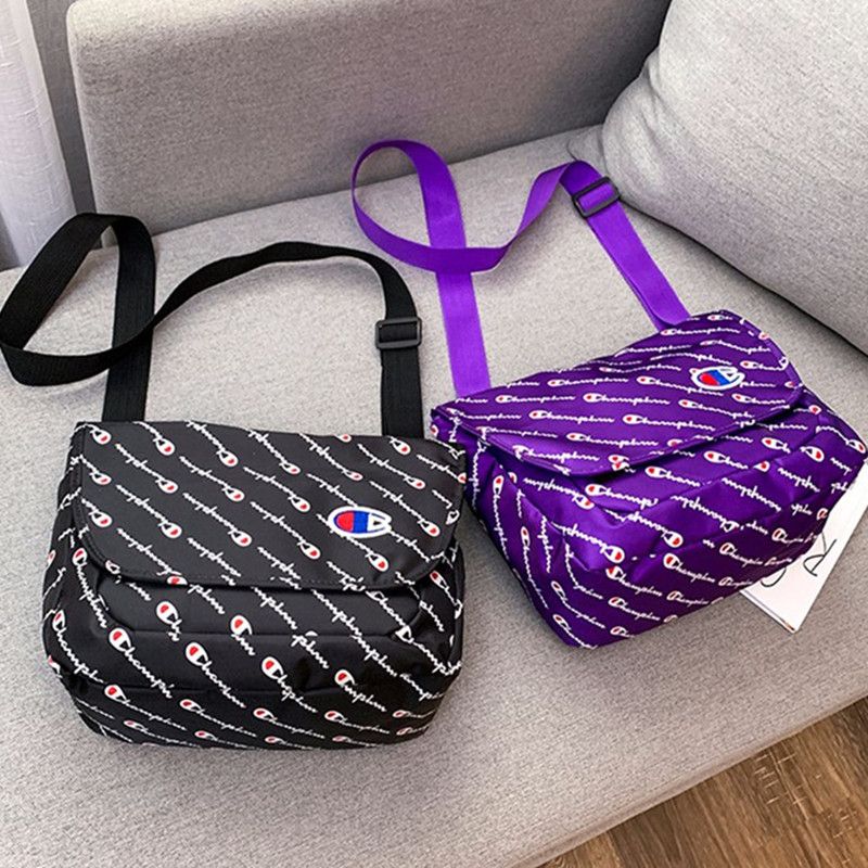champion tote bag purple