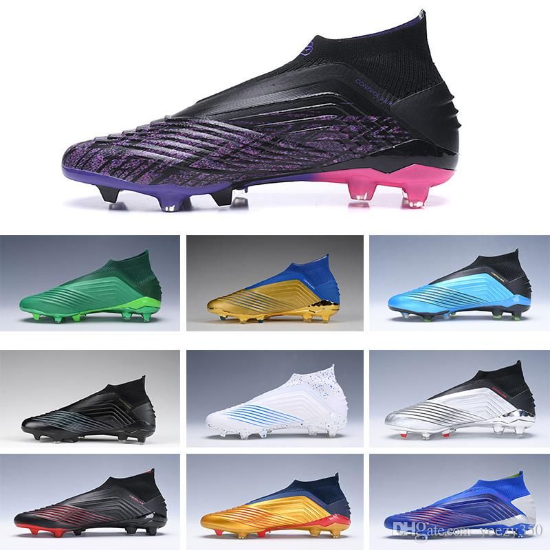 Acquistare Senza Lacci Predator 19 + Bambini Di Calcio Dei Morsetti FG Paul  Pogba Stivali Stagione 6 FG Bambini Gioventù Junior Scarpe Da Calcio Alte  Cime Rosa Viola Nero Economico | Consegna