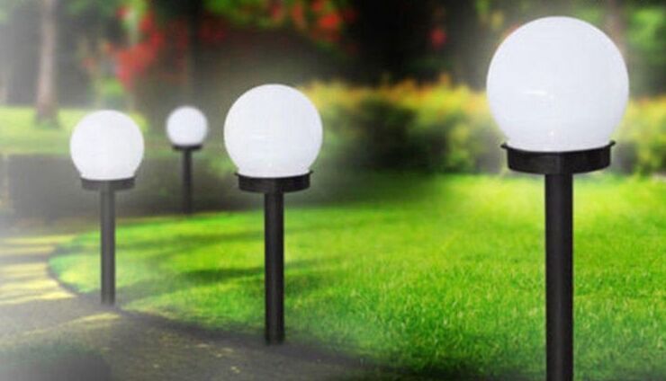 دولار نجاح اللون  Discount LED Ground Garden Light Solar Ball Automatic Waterproof Garden  Outdoor Courtyard Lawn Floor Lamp From China | DHgate.Com