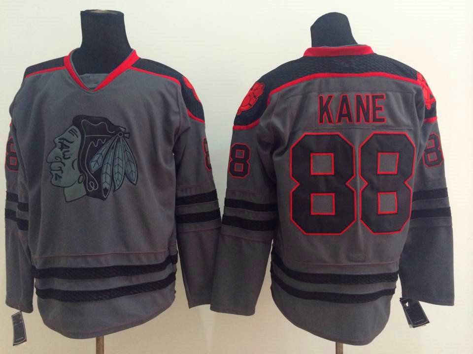 grey blackhawks jersey