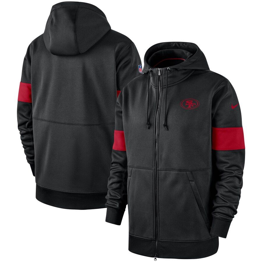 49ers faithful moletom com capuz nike