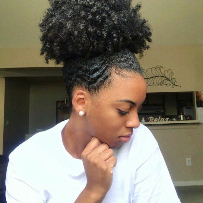 Diva Hair Bun Soft High Ponytail Puff Afro Curly Drawstring Short