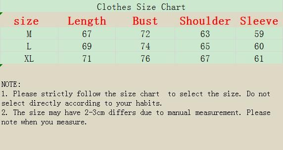 Essential Fog Size Chart