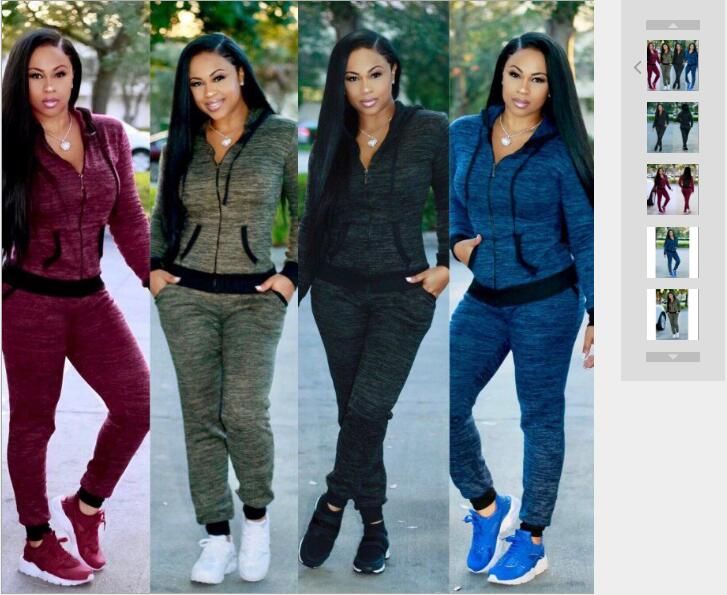 Acquistare Abbigliamento Estero Europeo Ed Americano Abbigliamento Donna  Autunno E Inverno Abbigliamento Sanitario Stile Tempo Libero Tuta Sportiva  Economico | Consegna Veloce E Qualità | It.Dhgate