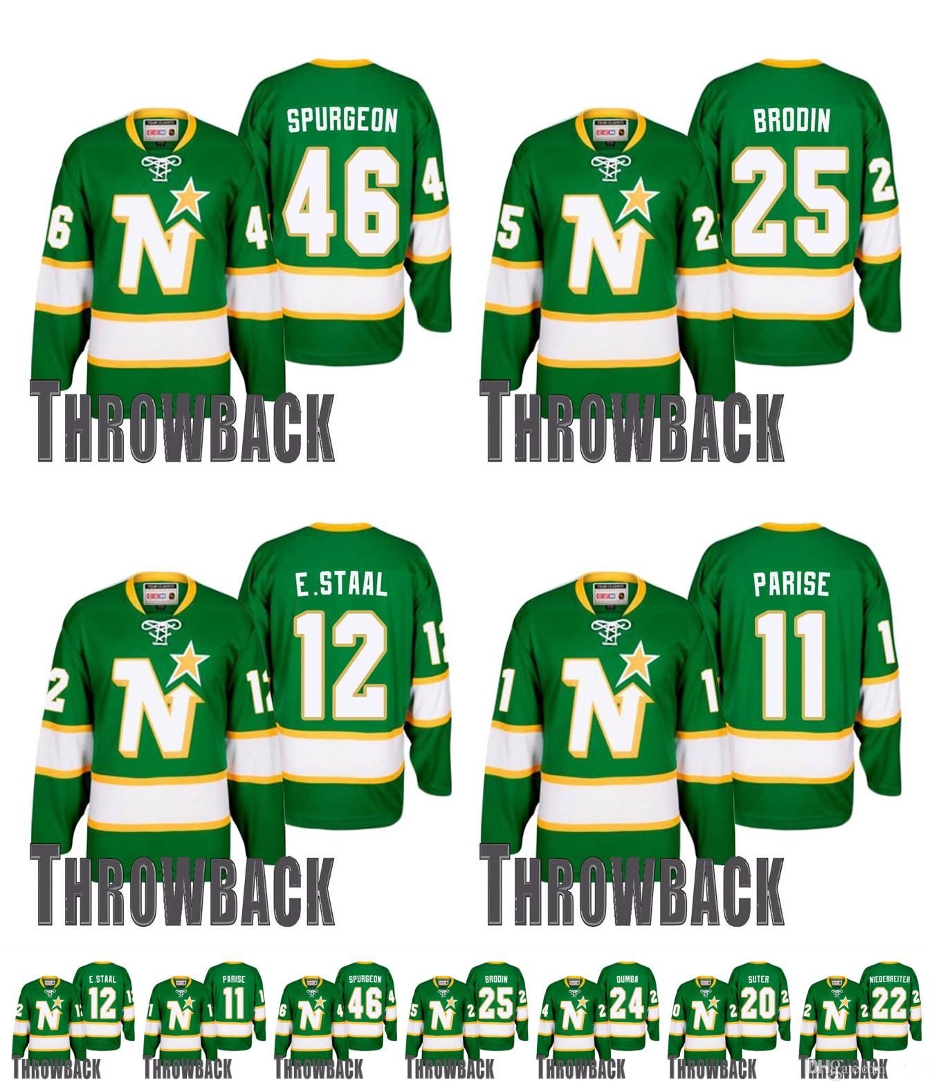 vintage north stars jersey