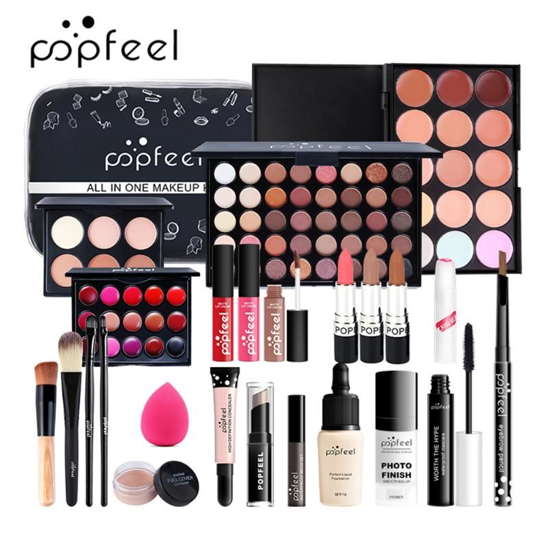 PopFeel 24pcs/Establecer todo en un kit de maquillaje profesional completo para niña (Kit003) PopFeel 24pcs/Establecer todo en un kit de maquillaje profesional completo para niña (Kit003)