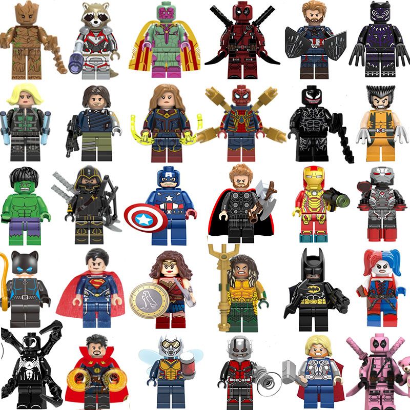 mini figures marvel