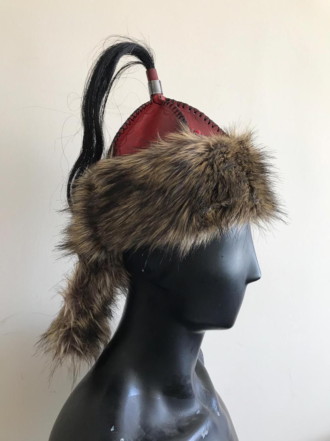 Acquistare Pelle Medievale Cappello Mongolo Cappello Wam Cappello Invernale  Economico | Consegna Veloce E Qualità | DHgate Italy
