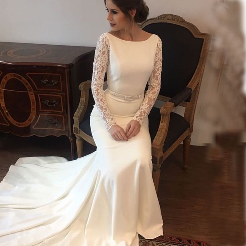 vestido de noiva elegante