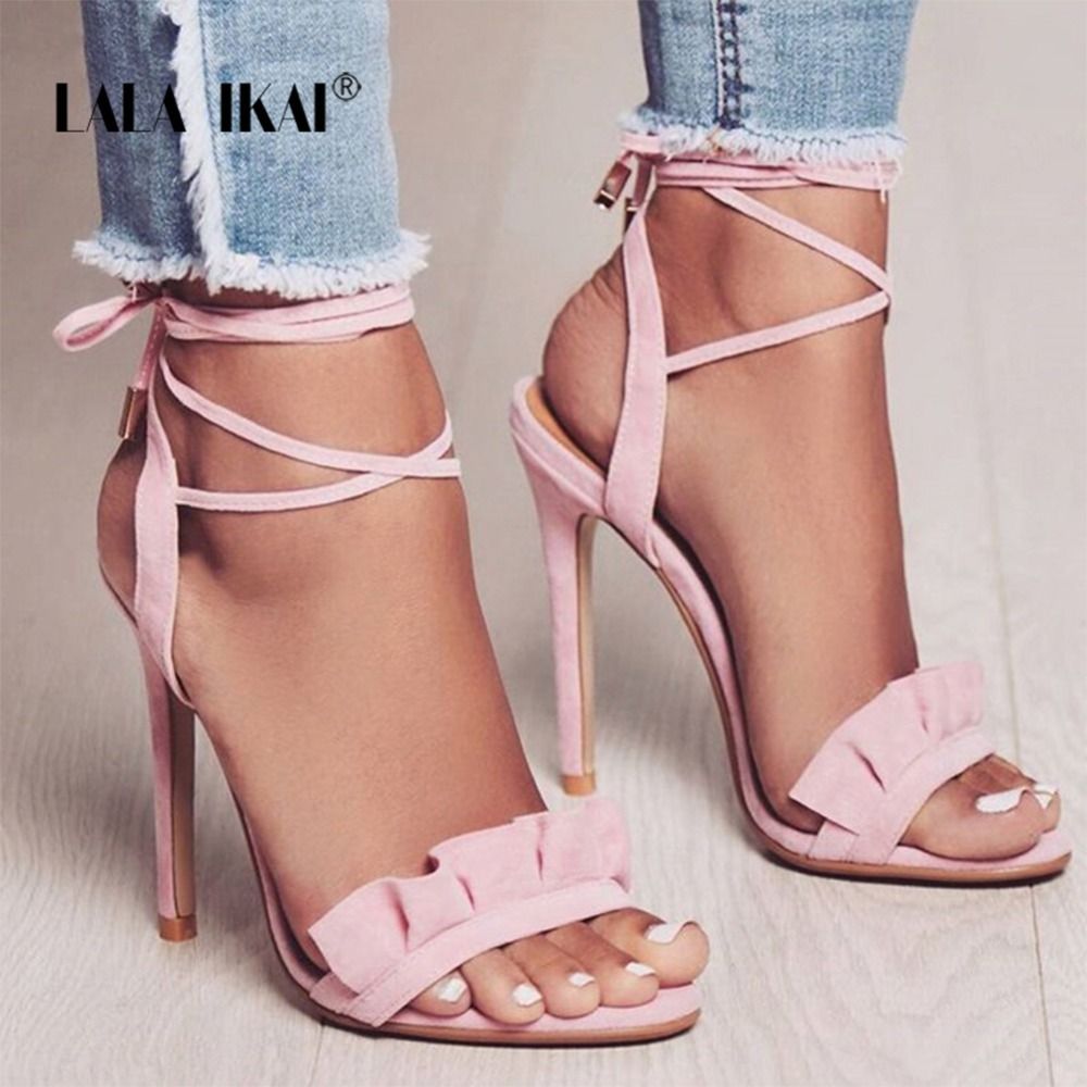 strappy summer shoes