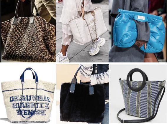 尼龙和布面材质oversize bag