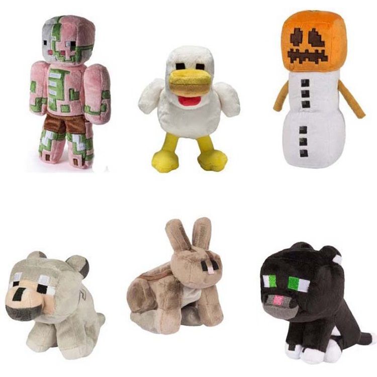 minecraft wolf teddy