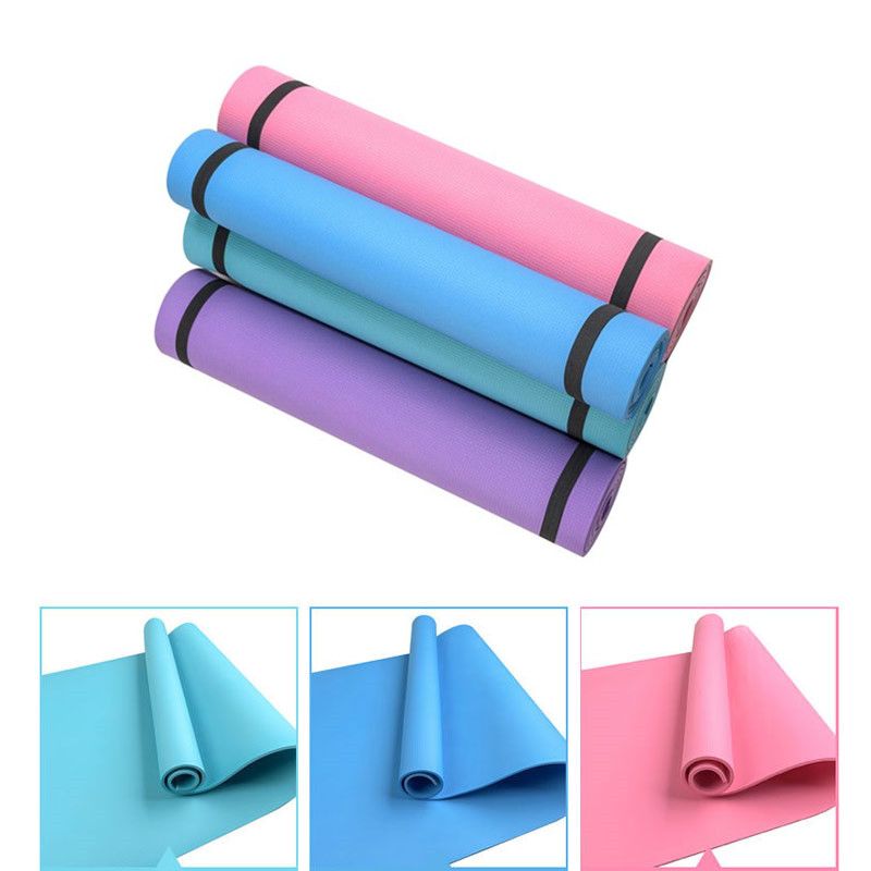 2019 4mm Pvc Yoga Mats Anti Slip Blanket Pvc Gymnastic Sport