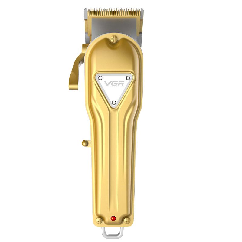 2020 AL Quality Gold All Metal Cordless Clipper Barber Men Electric Metallic Salon Wholesale ...