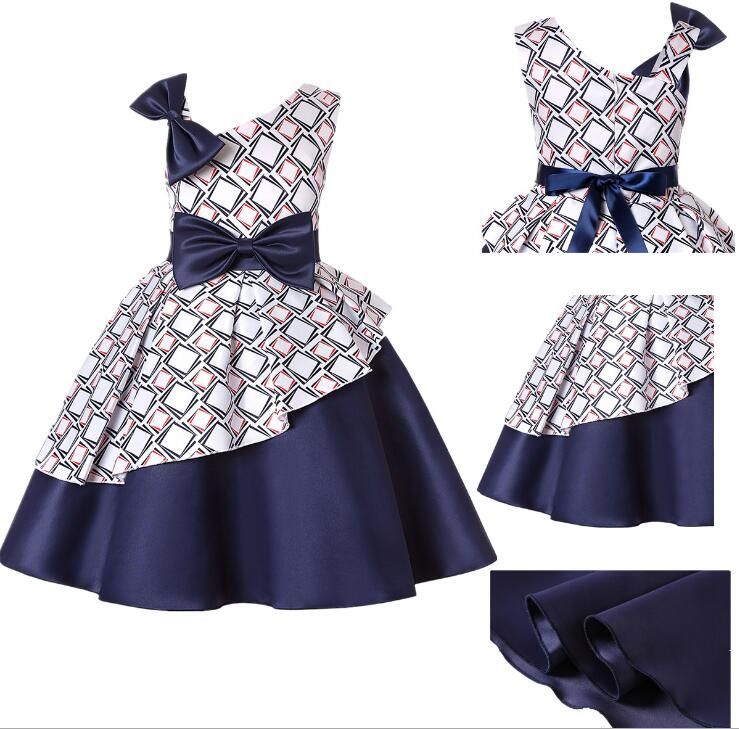 childrens plain cotton dresses