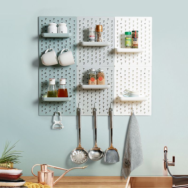 wall mounted storage hooks