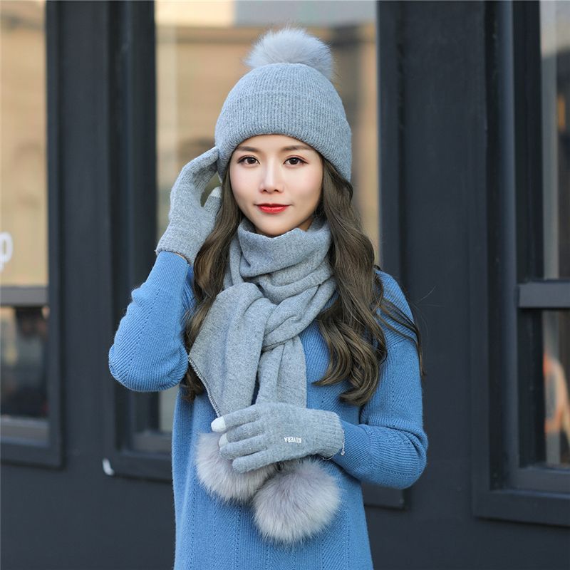 hat scarf & gloves set