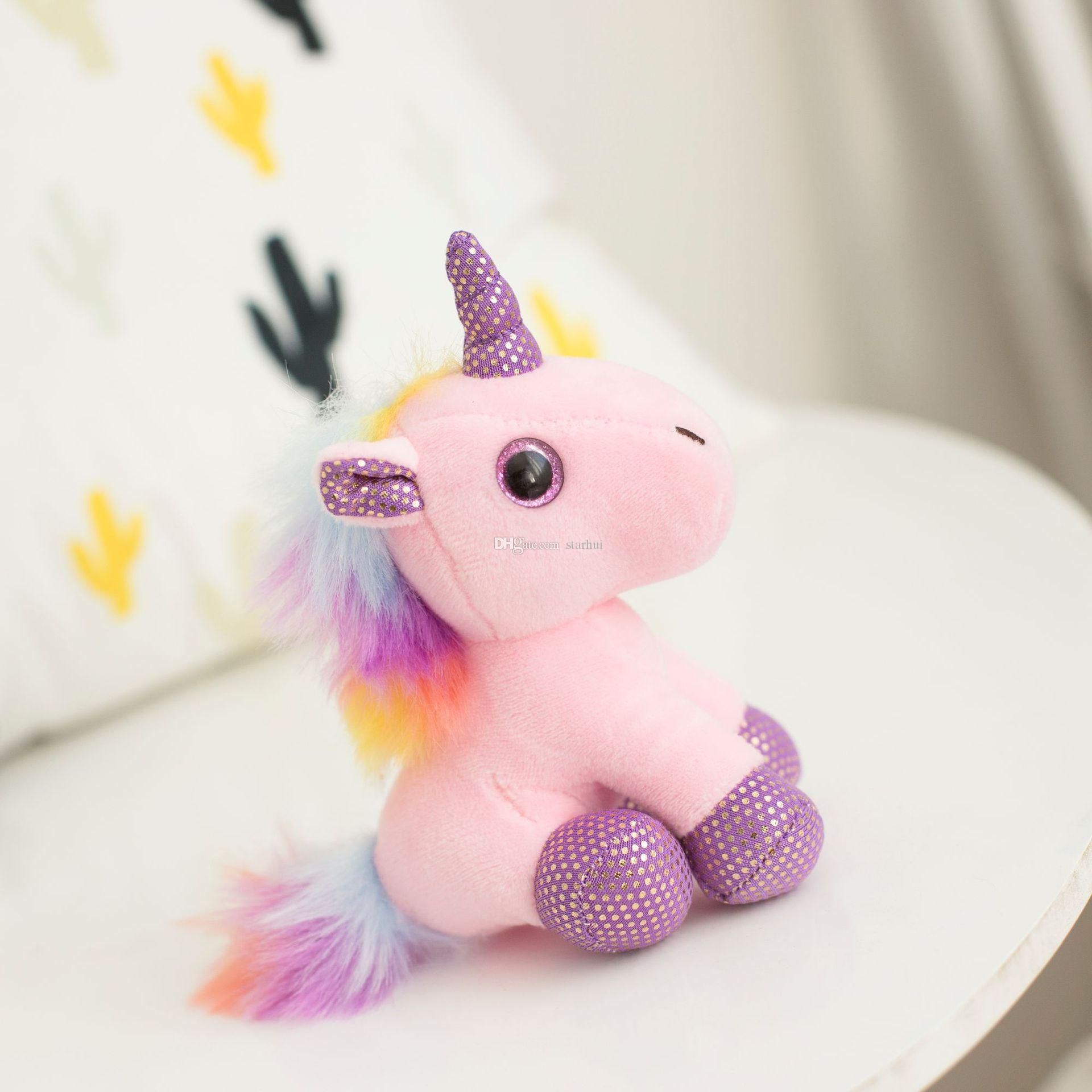 mini unicorn plush
