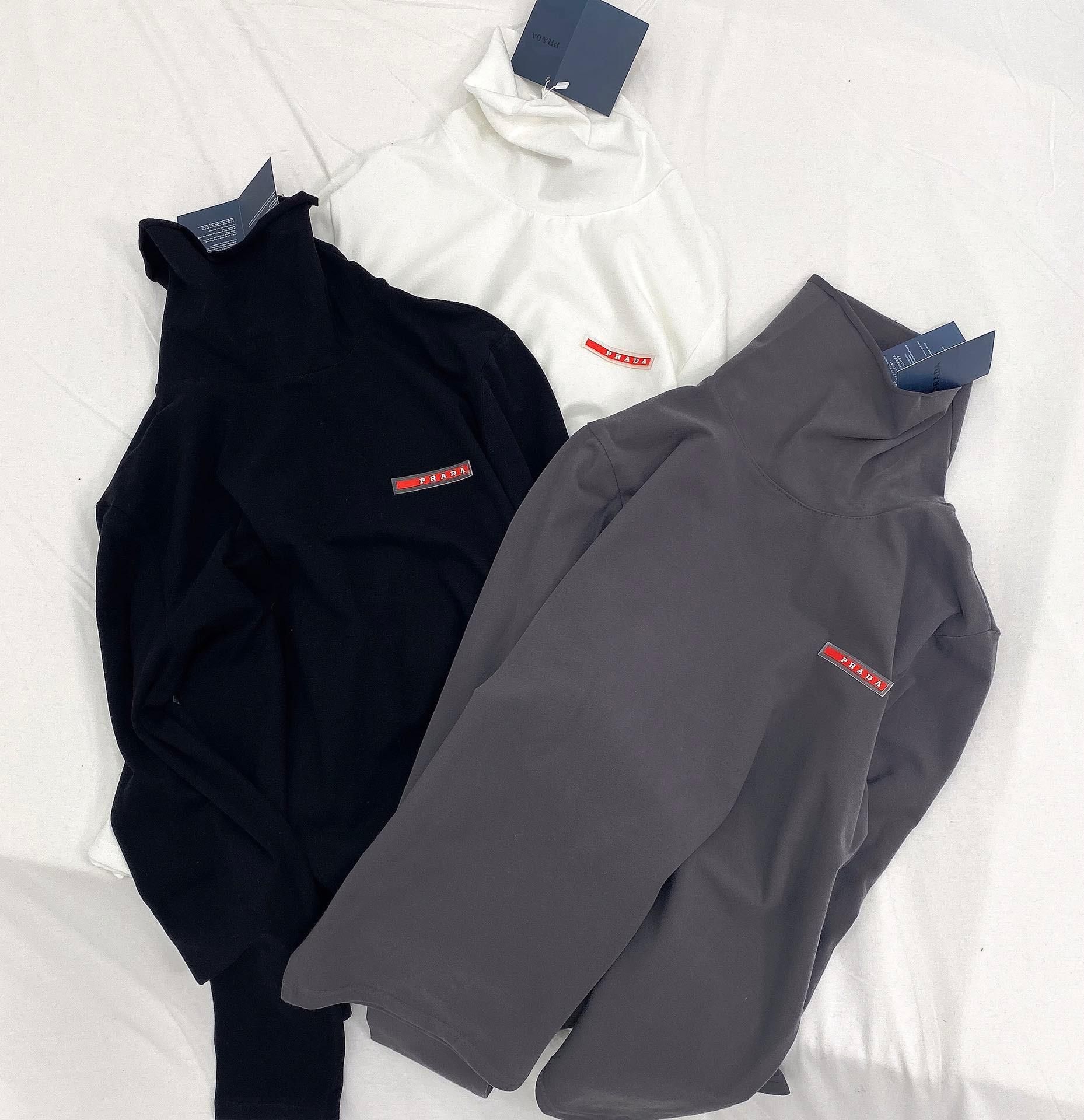 19ss New Luxurious Brands Design Prd Turtleneck Sweater Pullover Men Women  Fashion Casual Streetwear Sweatshirts Outdoor Shirts From Leoreplica,  $36.27 | DHgate.Com