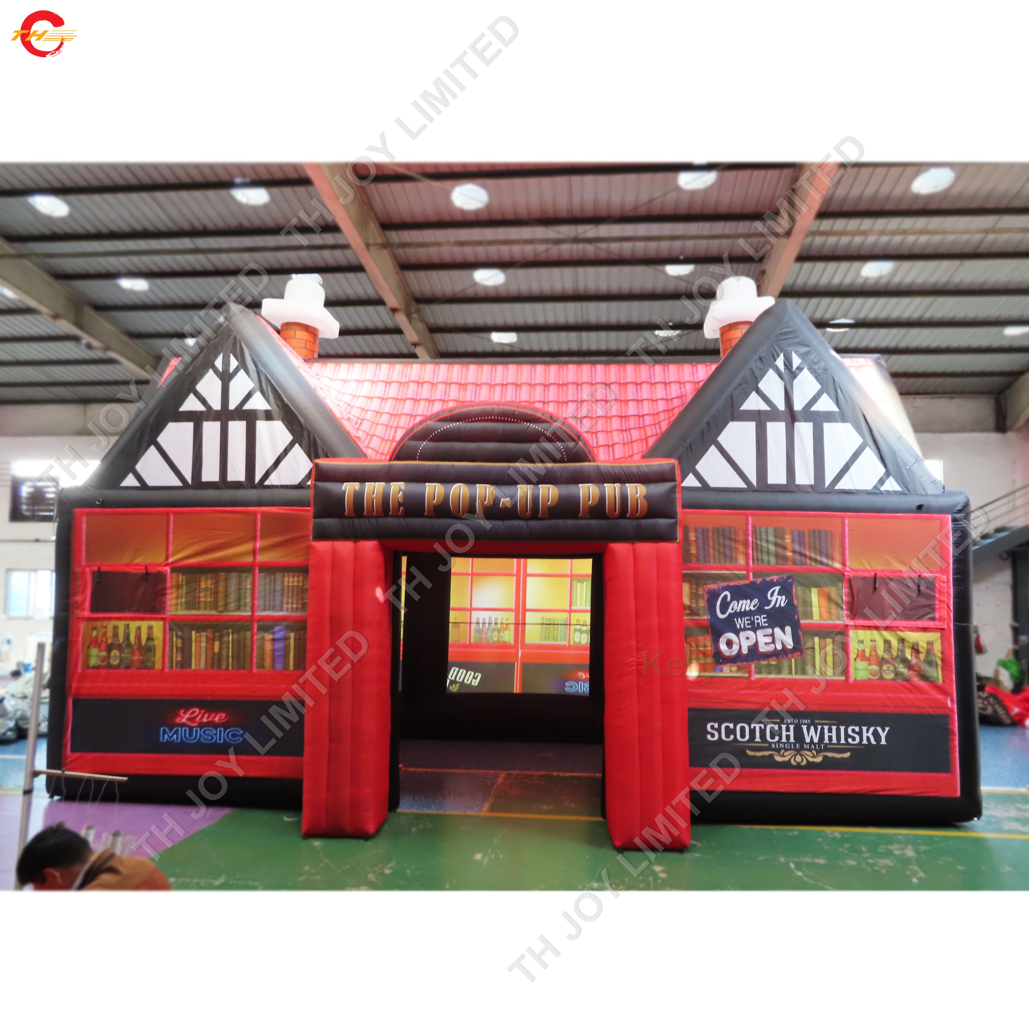 giant inflatable pub