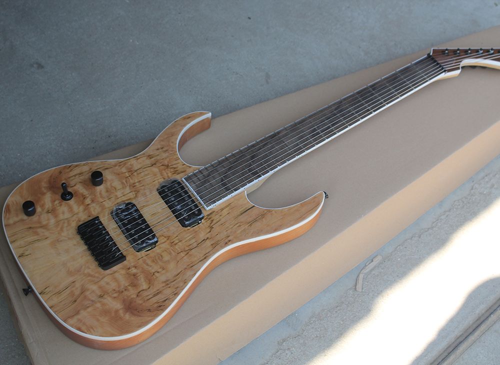 Compra Guitarra Eléctrica ASH De 7 Cuerdas Para Zurdos Con Pastillas HH,  Diapasón De Palisandro, Hardware Negro, Que Ofrece Servicios Personalizados  Barato | Entrega Rápida Y Calidad | Es.Dhgate