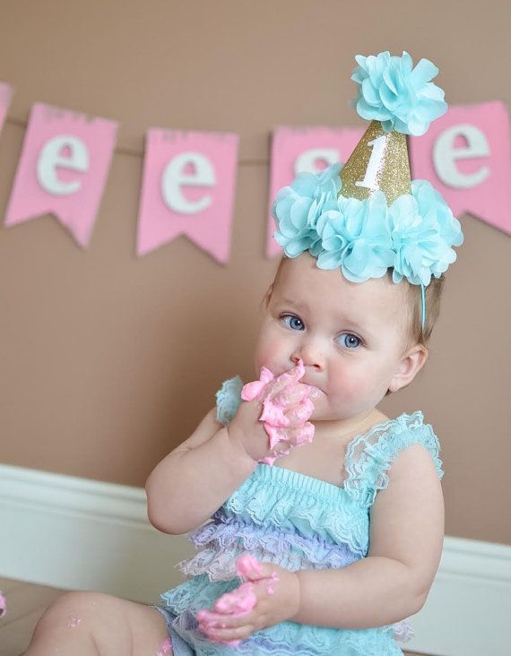 birthday headband for baby
