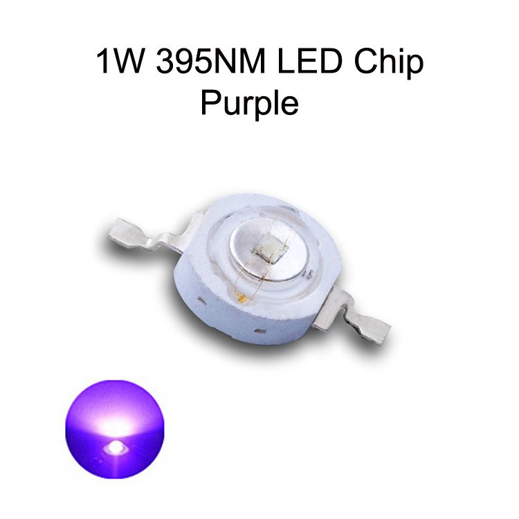 1W PERPLE 395NM LED-chip