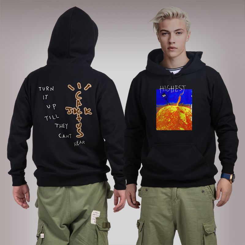 travis scott embroidered hoodie