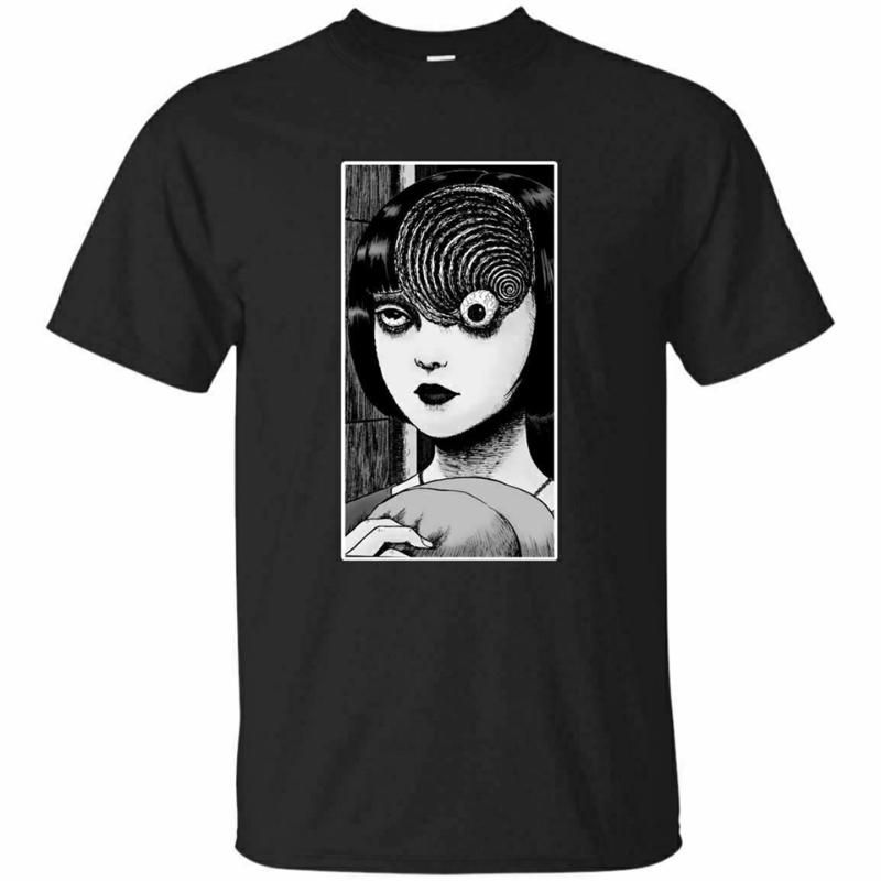 Uzumaki Junji Ito Japanese Horror Manga T Shirt Short Sleeve Halloween M 3xl Tops Tee Shirt Trendy Streetwear Link Shirts T Shirt T From Glorying 30 53 Dhgate Com