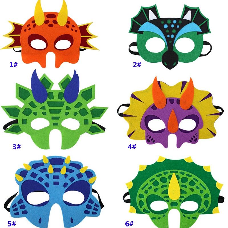 satin al cocuklar dinozor maske sapkalar masquerade kilic ejderha kanadi ejderha ejderha gozler kafa dikmeler parti cadilar bayrami noel hediye