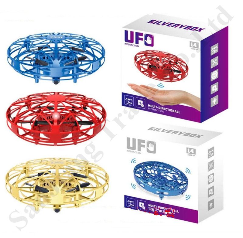 2020 New Ufo Gesture Induction Flying Saucer Anti Impact