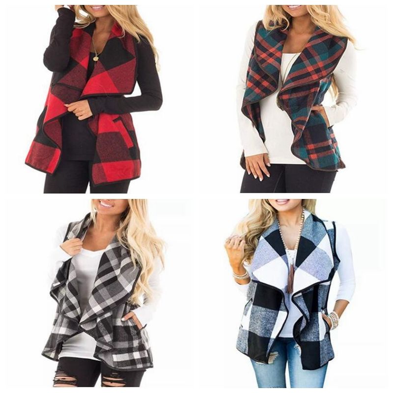 plus size check coat