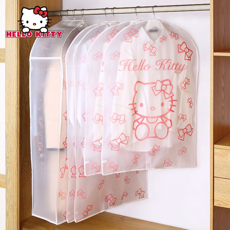 2019 Hello Kitty Clothes Suit Set Dustproof Bag Carrier Dustproof