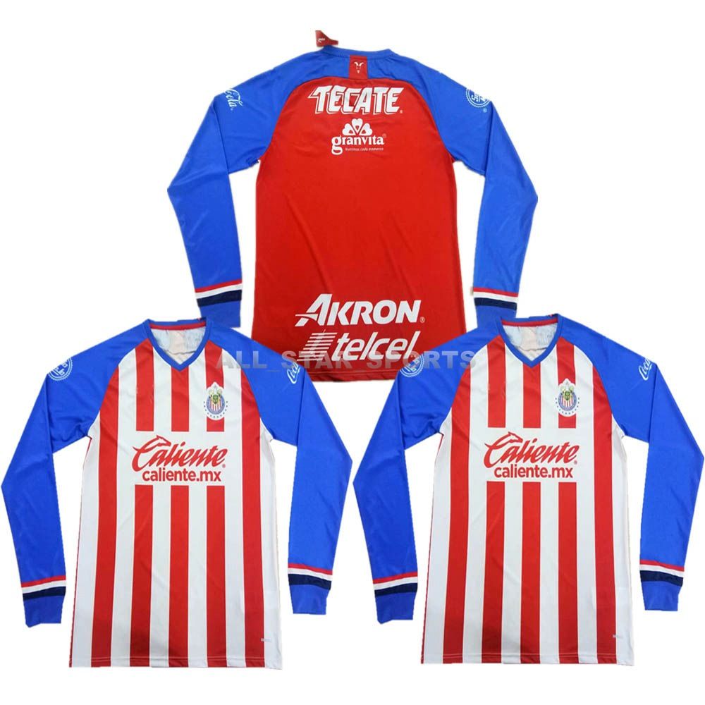 chivas long sleeve jersey