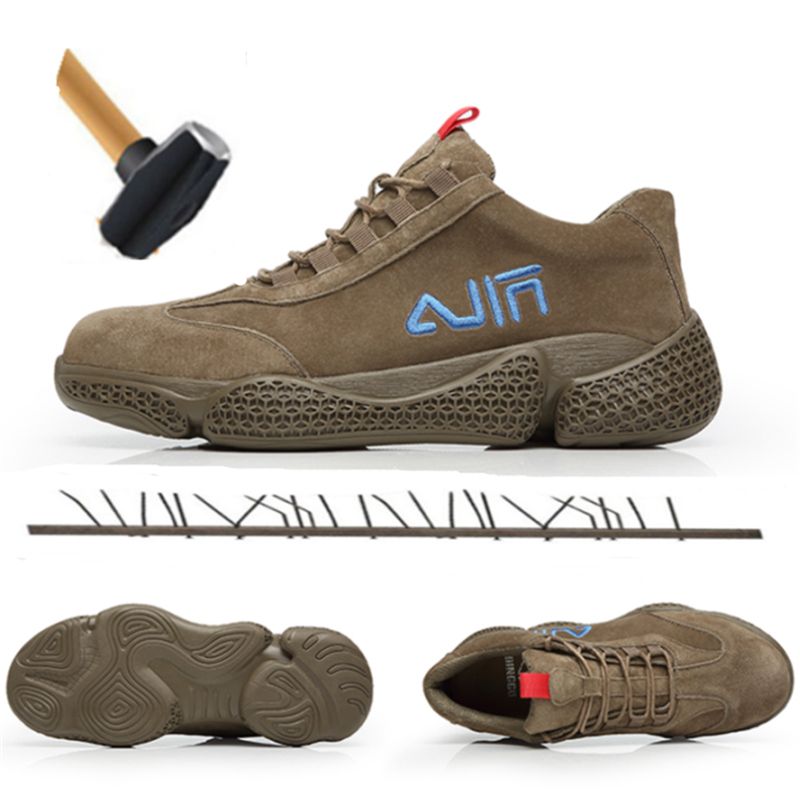 sapatos biqueira de aço leves