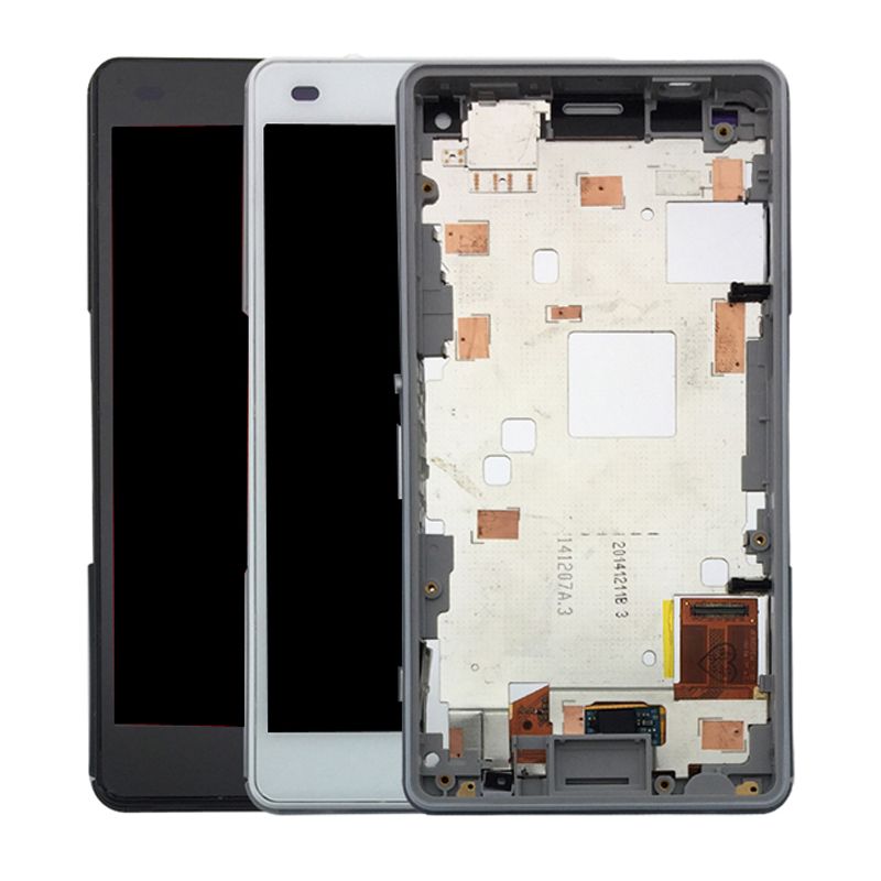 For SONY Xperia Z3 Compact LCD Display Touch Screen Digitizer Display Full Assembly For Sony Z3 Mini Display With Frame Parts, Compatible Brand Best Quality And Cheapest Price | DHgate.Com