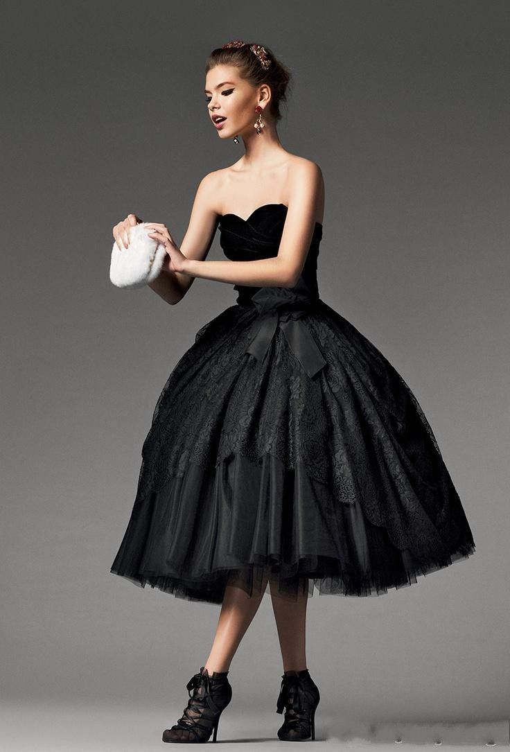 beautiful black prom dresses