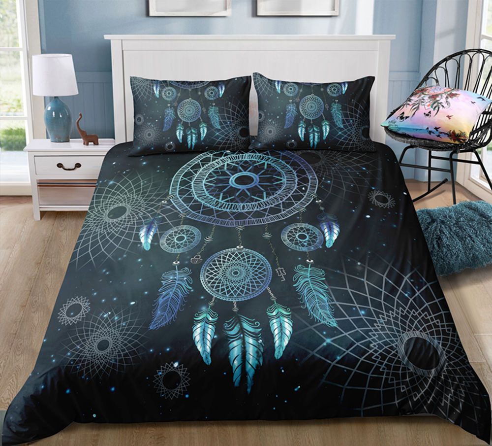 Thumbedding Dropship Dreamcatcher Spider Web Printed Bedding Sets