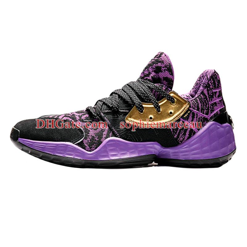 harden purple shoes