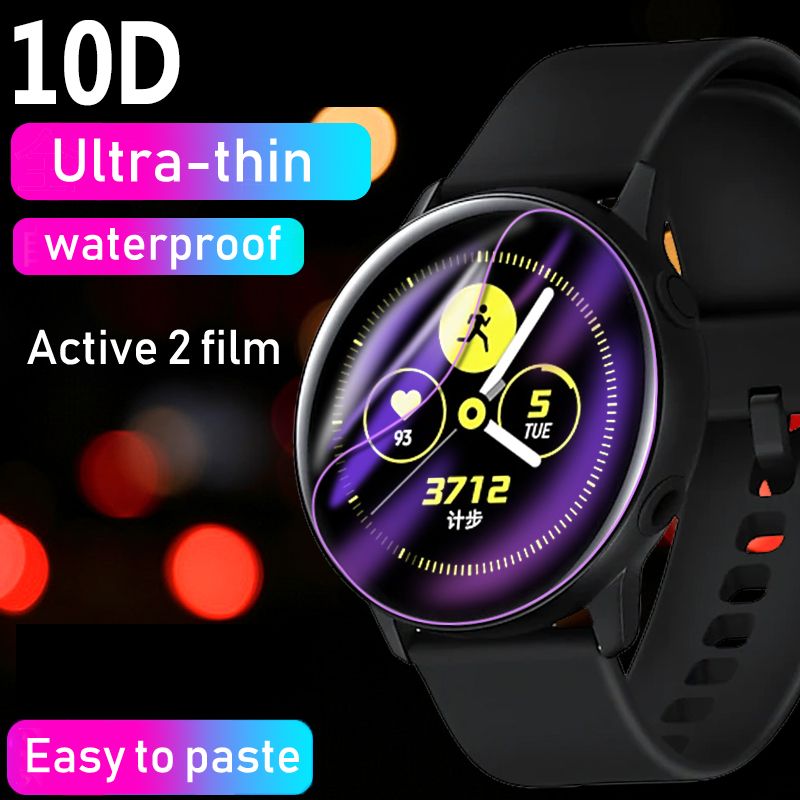 Screen Protector For Samsung Galaxy Watch Active 2 44mm 40mm 3d Hd Ultra Thin Full Protective Film Watch Active2 Accessories 44 24mm Watch Band Silicone Watch Bands From Spectalin 25 27 Dhgate Com