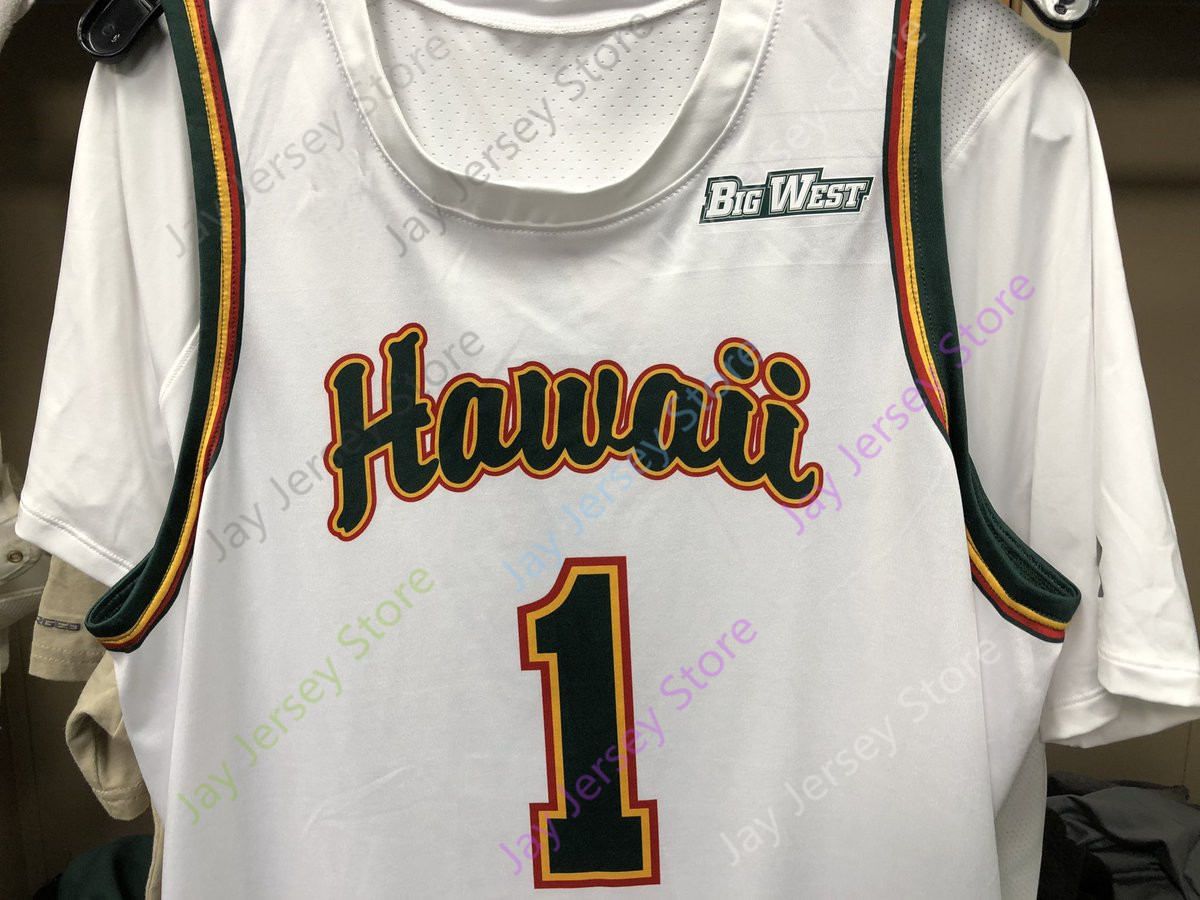 hawaii basketball jersey