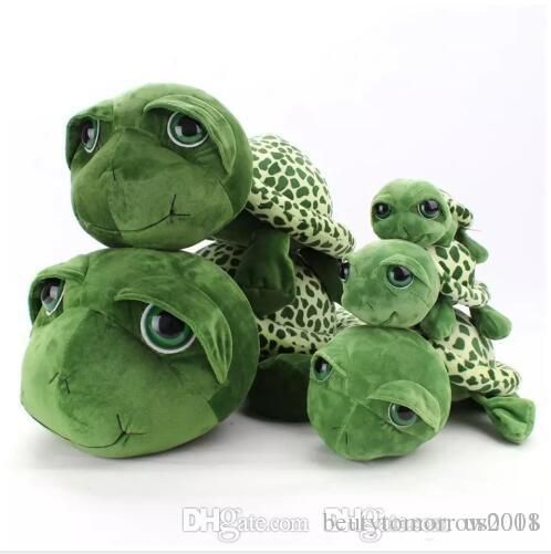 small turtle stuffed animal
