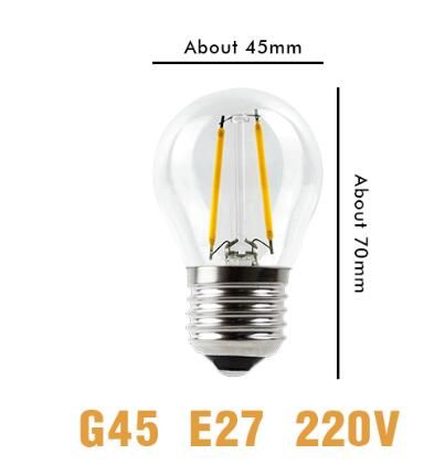 G45 Bulb E27 220V