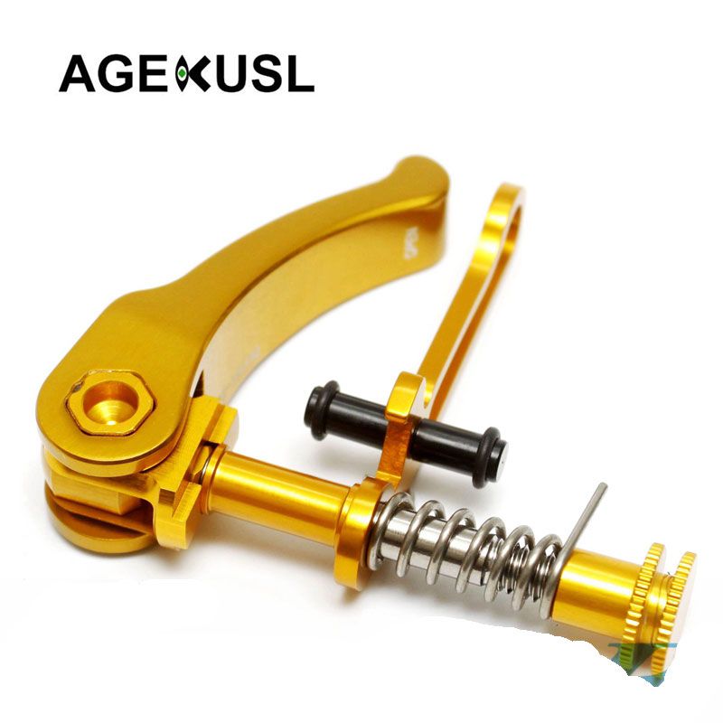AGEKUSL Bike Seatposts Clamps For Brompton Bike Seat Post Ti Titanium 1 Set SP01