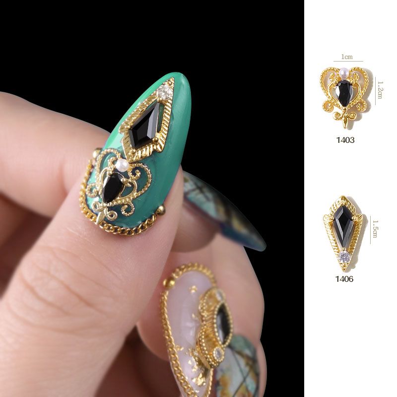 20g Nail Art Rhinestones Ore Gold Nail Gems Stone 3D Nail Art Decoration  Charms Broken Slice Nail Accessories Parts