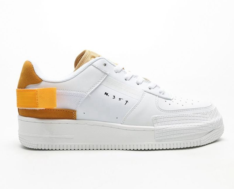 Zapatillas Nike Air Force 1 type N 354 para hombre, color blanco  demisezon|Calzado vulcanizado de hombre| - AliExpress