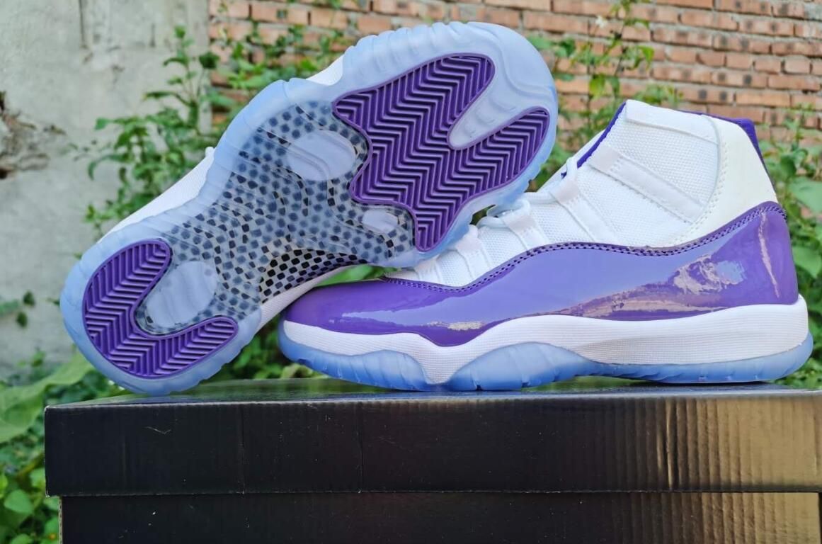purple snakeskin 11s