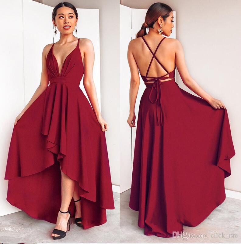 criss cross backless floral flare dress
